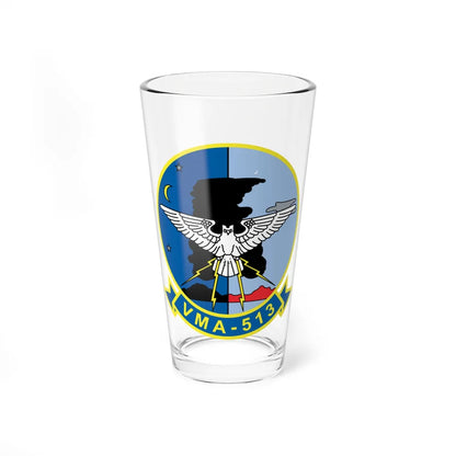 VMA 513 (USMC) Pint Glass 16oz-16oz-Go Mug Yourself