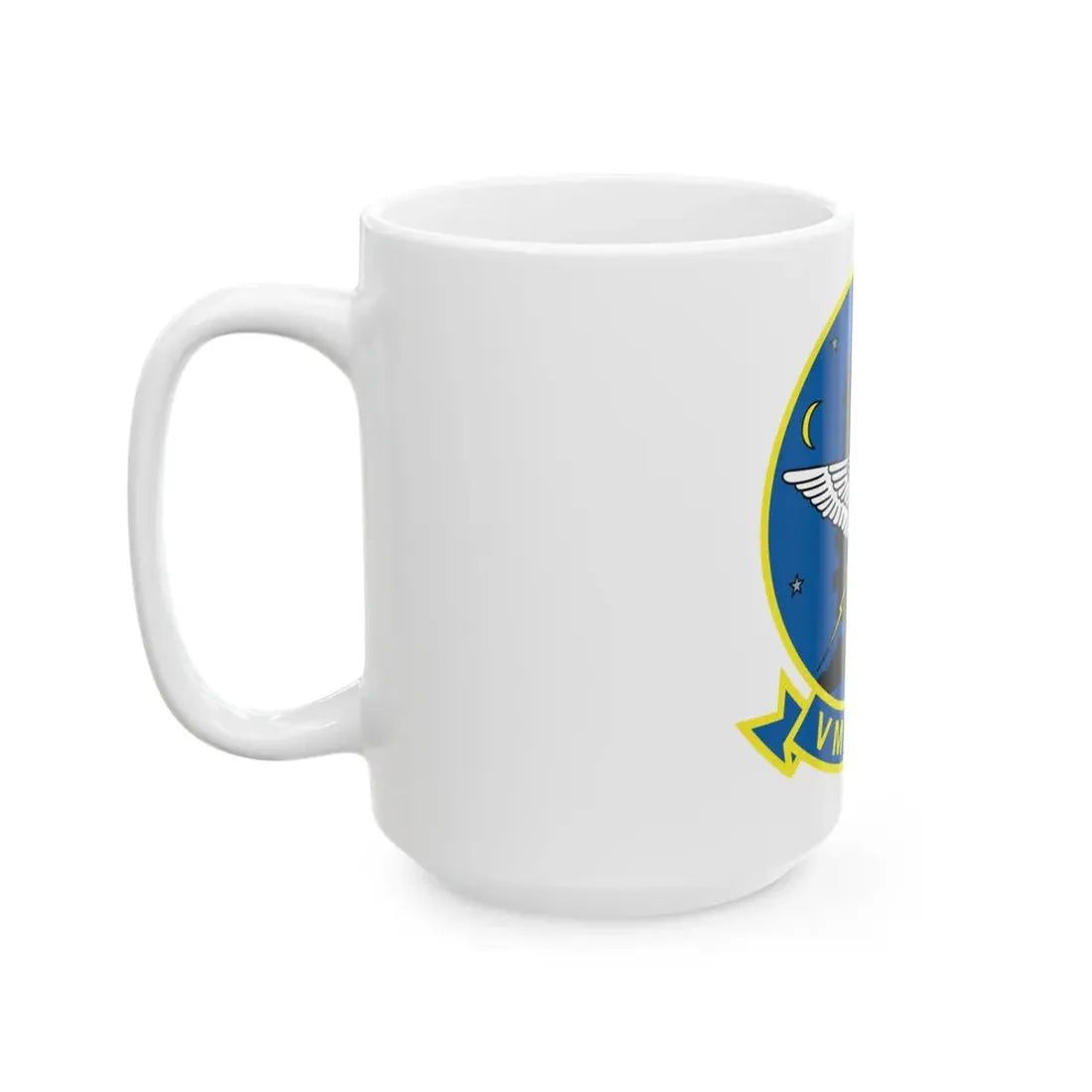 VMA 513 (USMC) White Coffee Mug - Go Mug Yourself