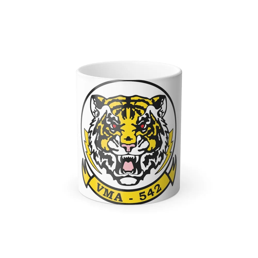 VMA 542 Tigers (USMC) Color Changing Mug 11oz-11oz-Go Mug Yourself