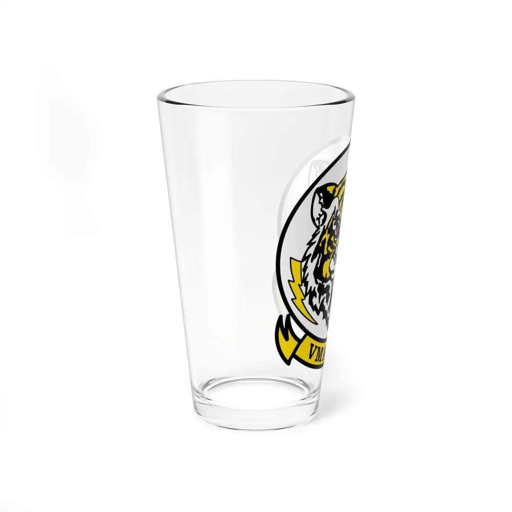 VMA 542 Tigers (USMC) Pint Glass 16oz-Go Mug Yourself