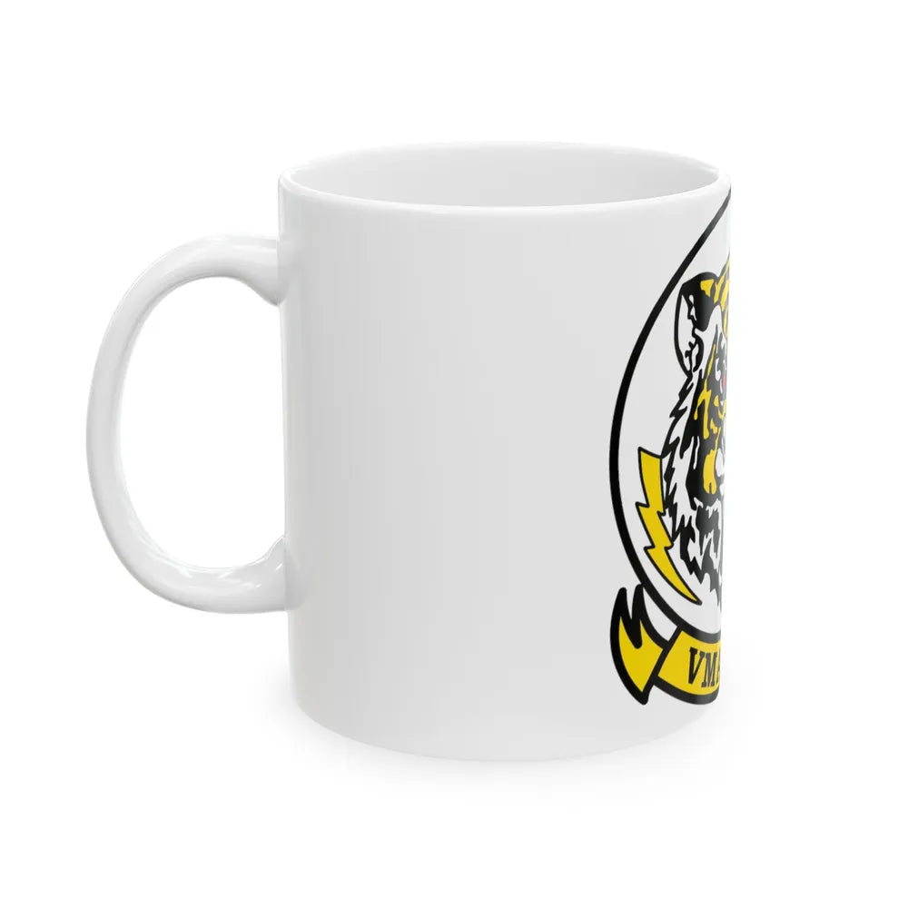 VMA 542 Tigers (USMC) White Coffee Mug-Go Mug Yourself