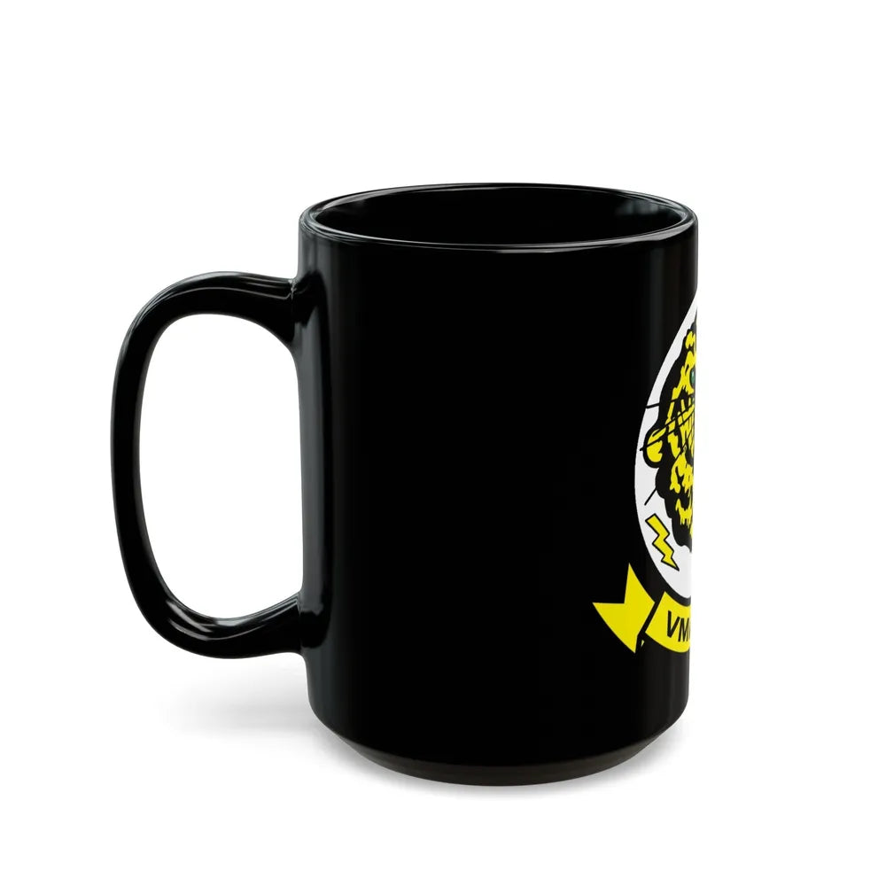 VMA 542 (USMC) Black Coffee Mug-Go Mug Yourself