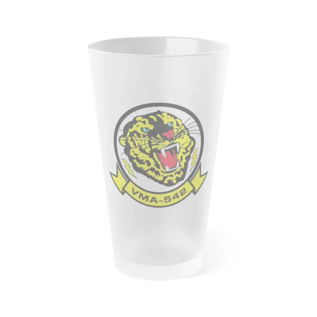 VMA 542 (USMC) Frosted Pint Glass 16oz Default Title - Go Mug Yourself