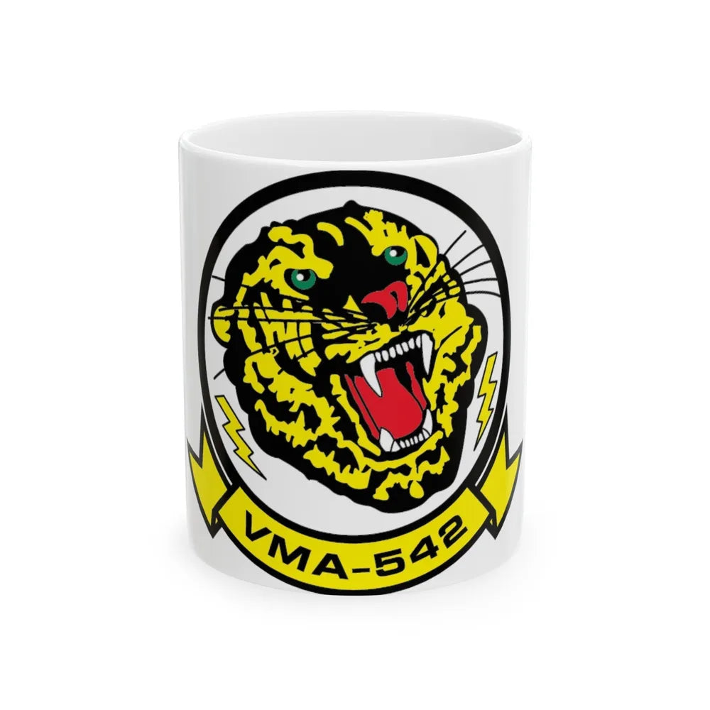 VMA 542 (USMC) White Coffee Mug-11oz-Go Mug Yourself