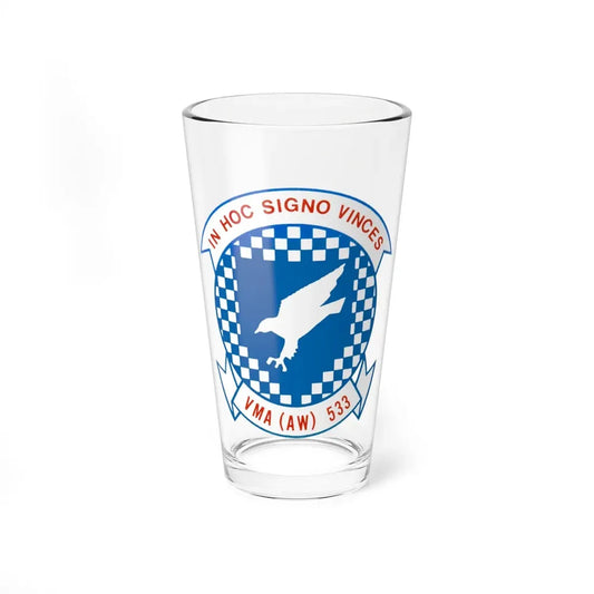 VMAAW 533 (USMC) Pint Glass 16oz 16oz - Go Mug Yourself