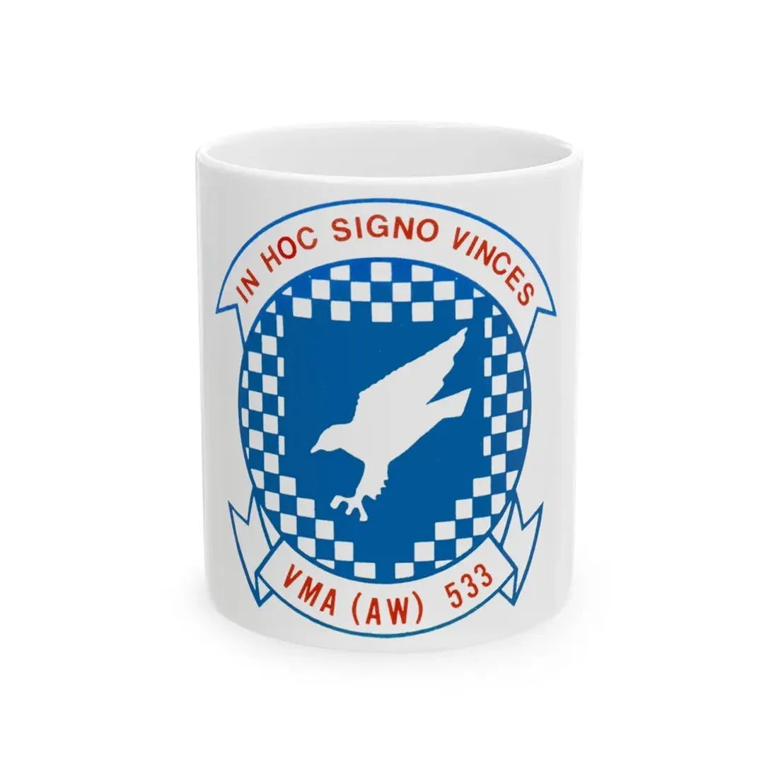 VMAAW 533 (USMC) White Coffee Mug 11oz - Go Mug Yourself