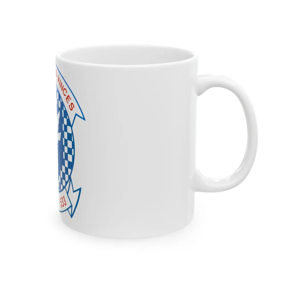 VMAAW 533 (USMC) White Coffee Mug-Go Mug Yourself