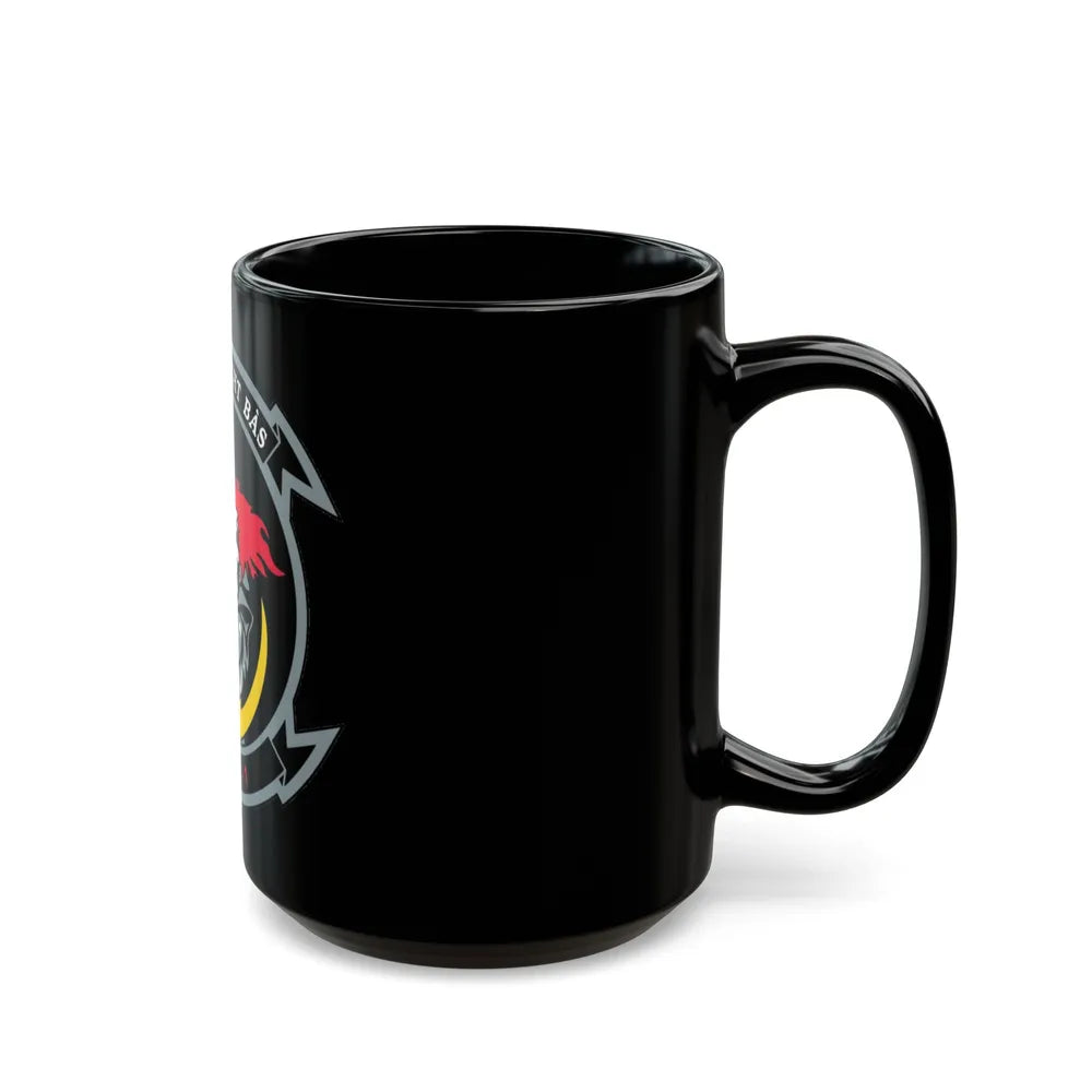 VMAQ 1 Marine Tactical Electronic Warfare Squadron 1 (USMC) Black Coffee Mug-Go Mug Yourself