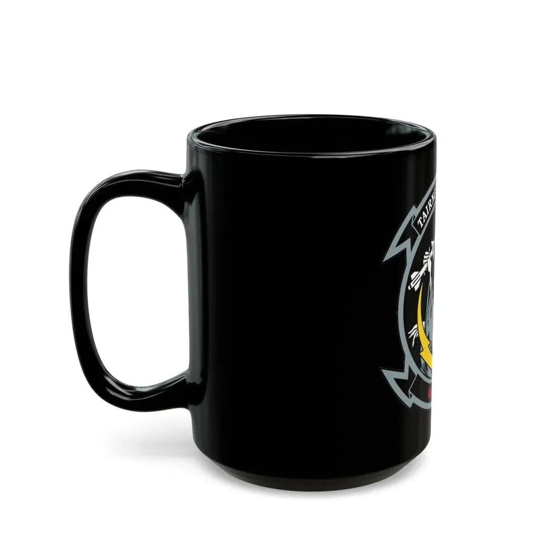 VMAQ 1 Marine Tactical Electronic Warfare Squadron 1 (USMC) Black Coffee Mug - Go Mug Yourself