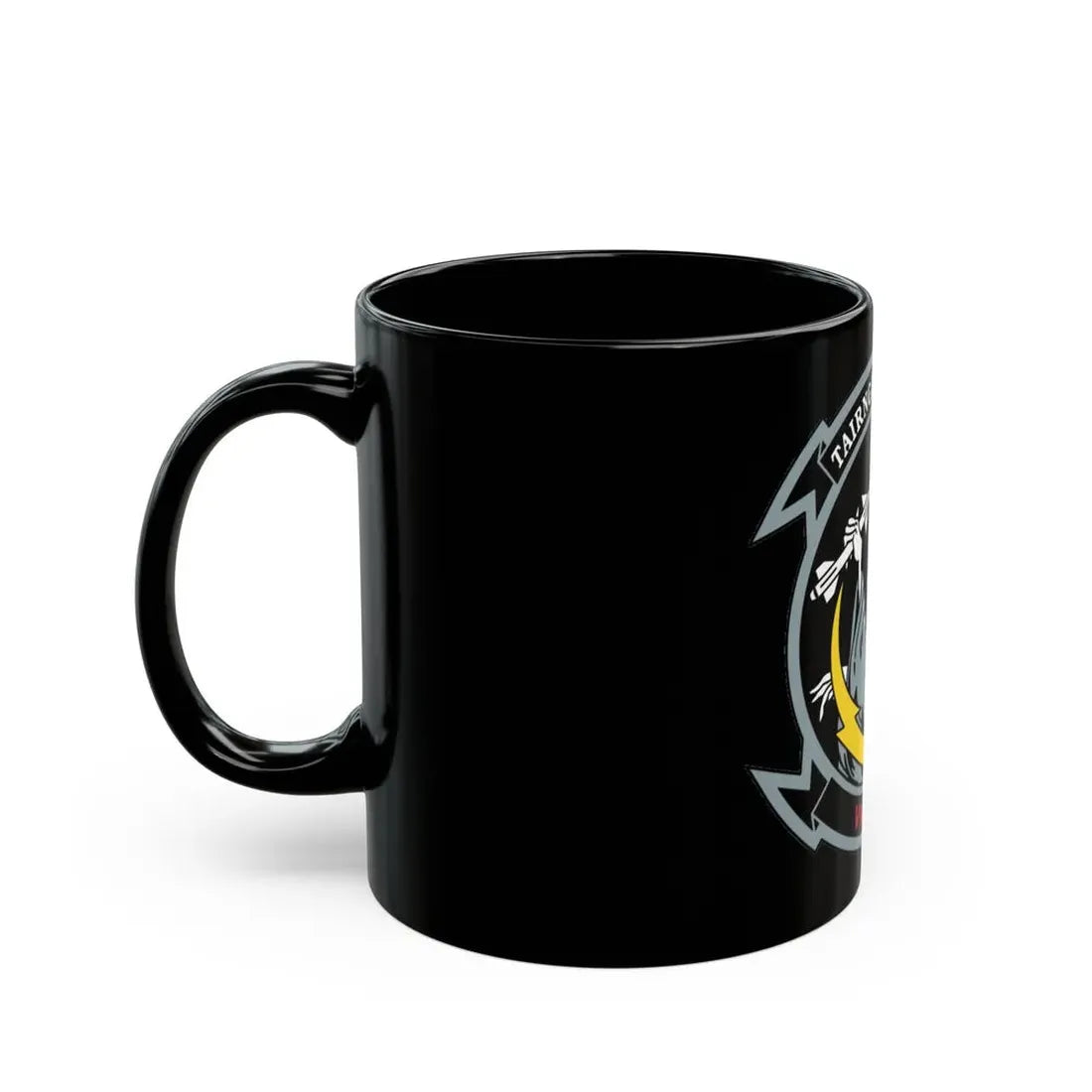VMAQ 1 Marine Tactical Electronic Warfare Squadron 1 (USMC) Black Coffee Mug - Go Mug Yourself