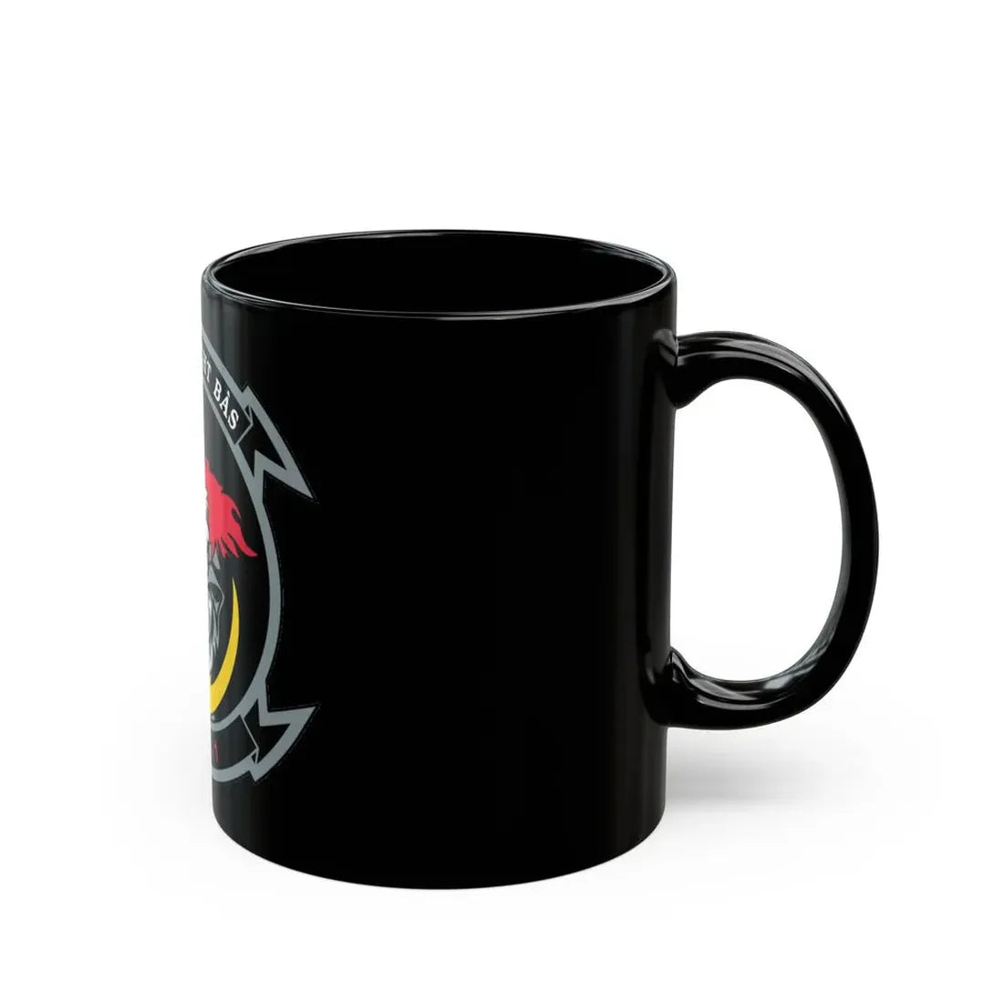 VMAQ 1 Marine Tactical Electronic Warfare Squadron 1 (USMC) Black Coffee Mug - Go Mug Yourself