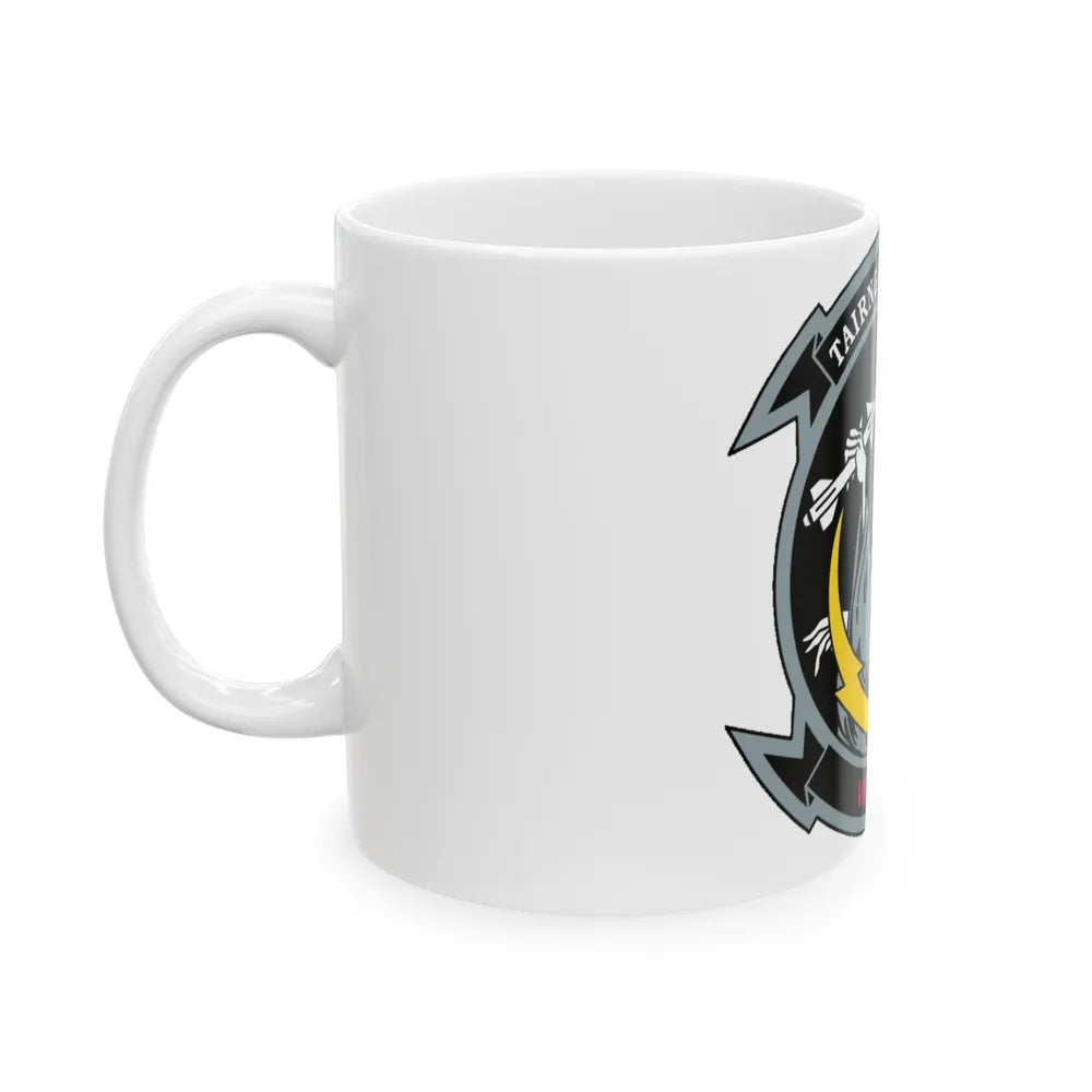 VMAQ 1 Marine Tactical Electronic Warfare Squadron 1 (USMC) White Coffee Mug-Go Mug Yourself