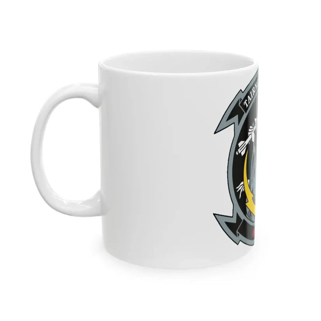 VMAQ 1 Marine Tactical Electronic Warfare Squadron 1 (USMC) White Coffee Mug - Go Mug Yourself