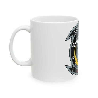 VMAQ 1 Marine Tactical Electronic Warfare Squadron 1 (USMC) White Coffee Mug - Go Mug Yourself