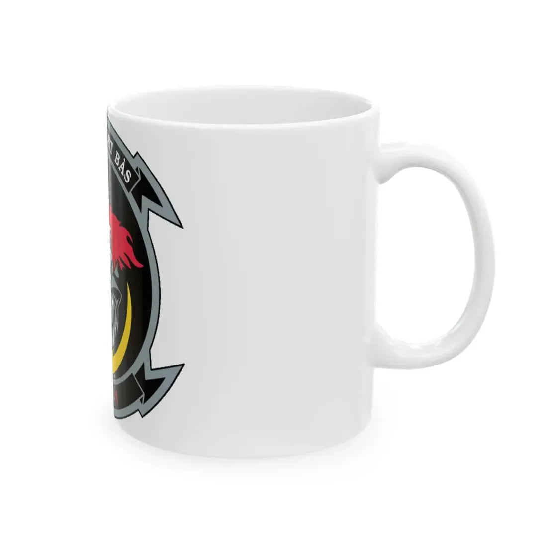 VMAQ 1 Marine Tactical Electronic Warfare Squadron 1 (USMC) White Coffee Mug - Go Mug Yourself