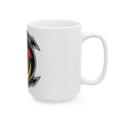 VMAQ 1 Marine Tactical Electronic Warfare Squadron 1 (USMC) White Coffee Mug-Go Mug Yourself