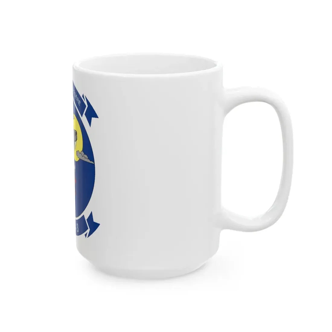 VMAQ 3 Marine Tactical Electronic Warfare Squadron 3 (USMC) White Coffee Mug - Go Mug Yourself