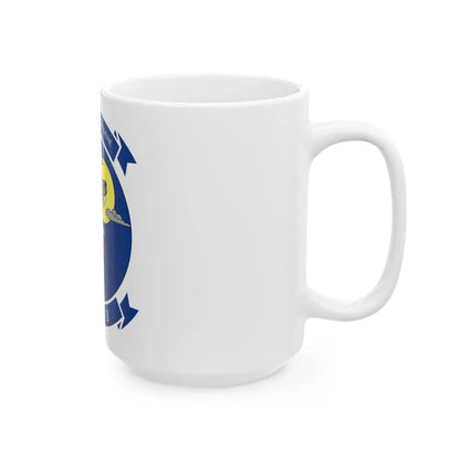 VMAQ 3 Marine Tactical Electronic Warfare Squadron 3 (USMC) White Coffee Mug - Go Mug Yourself