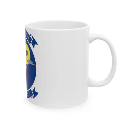 VMAQ 3 Marine Tactical Electronic Warfare Squadron 3 (USMC) White Coffee Mug-Go Mug Yourself