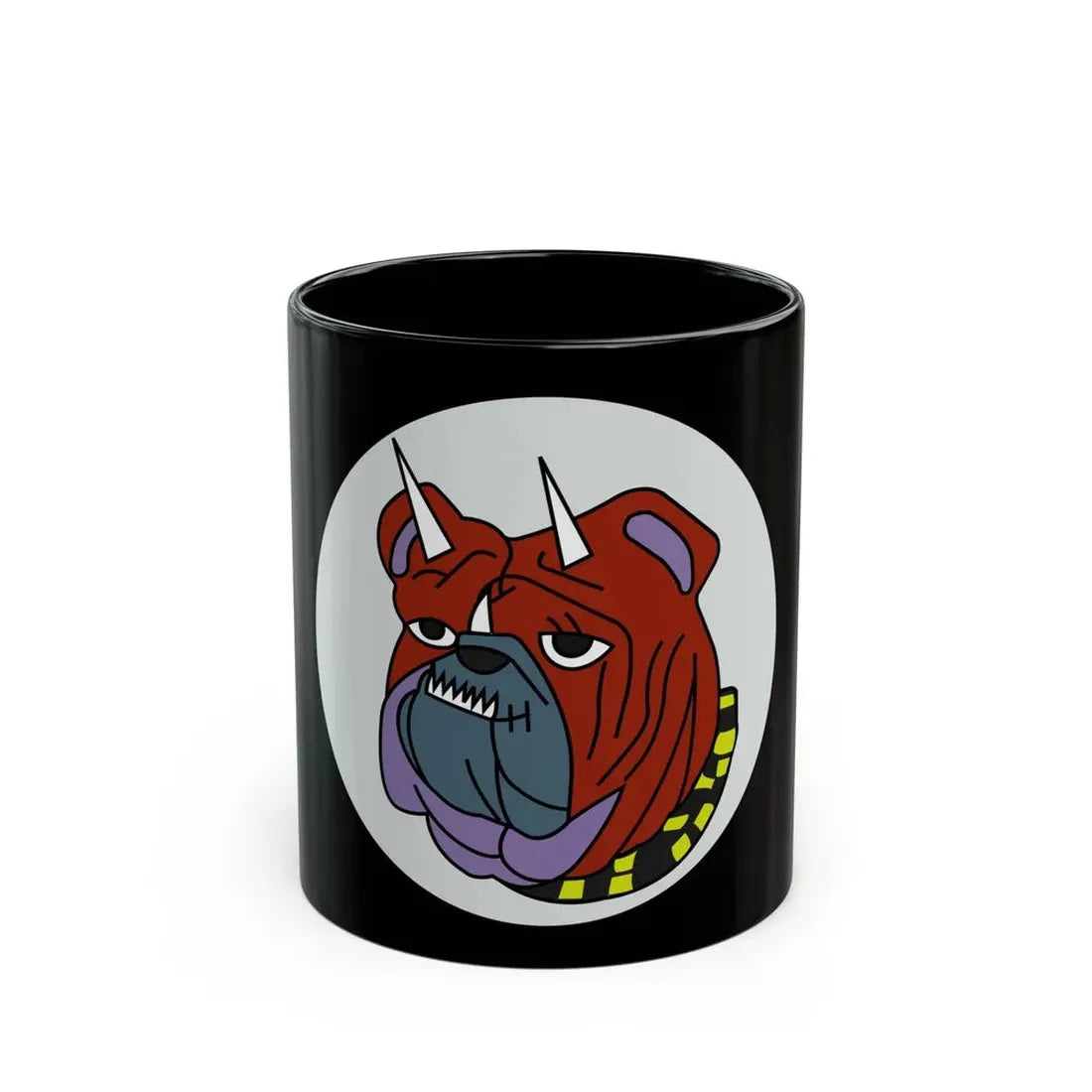 VMF 111 Devil Dogs (USMC) Black Coffee Mug 11oz - Go Mug Yourself