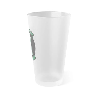 VMFA 121 Green Knights (USMC) Frosted Pint Glass 16oz-Go Mug Yourself