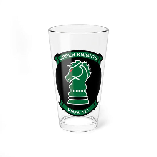 VMFA 121 Green Knights (USMC) Pint Glass 16oz 16oz - Go Mug Yourself
