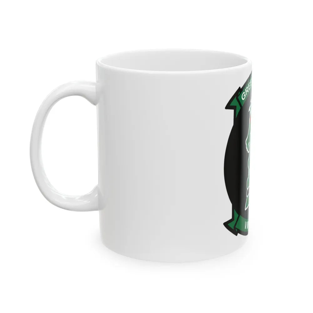 VMFA 121 Green Knights (USMC) White Coffee Mug-Go Mug Yourself