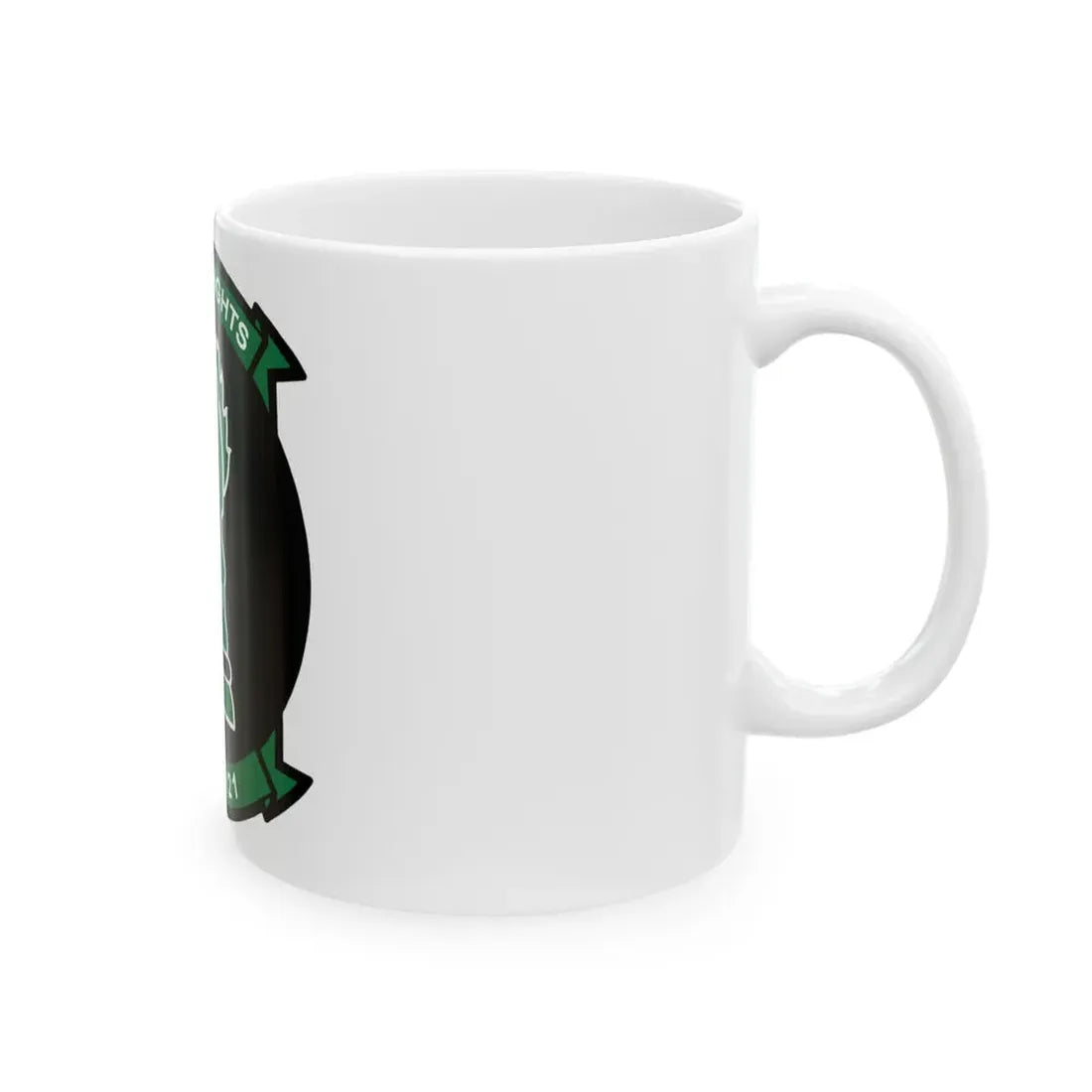 VMFA 121 Green Knights (USMC) White Coffee Mug - Go Mug Yourself