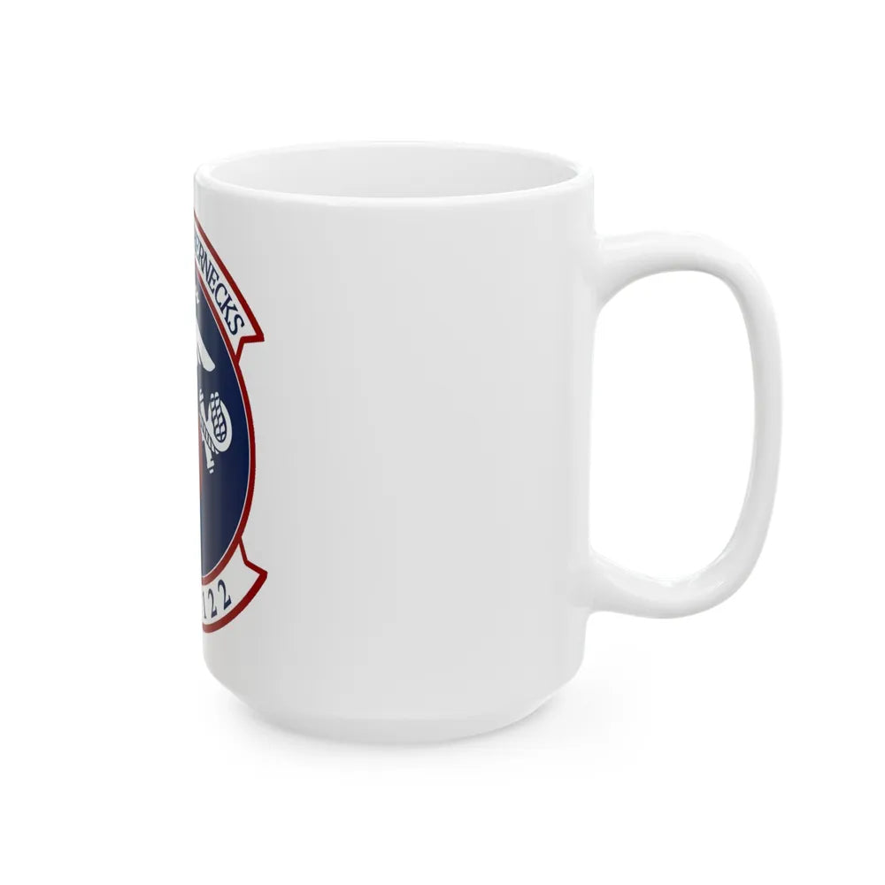 VMFA 122 Marine Fighter Attack Squadron 122 (USMC) White Coffee Mug-Go Mug Yourself