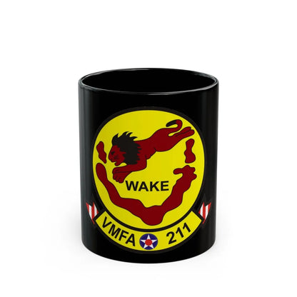 VMFA 211 Marine Fighter Attack Squadron 211 (USMC) Black Coffee Mug-11oz-Go Mug Yourself