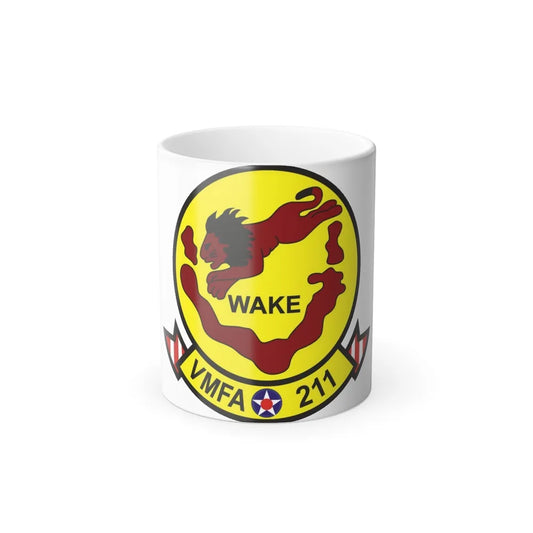 VMFA 211 Marine Fighter Attack Squadron 211 (USMC) Color Changing Mug 11oz-11oz-Go Mug Yourself