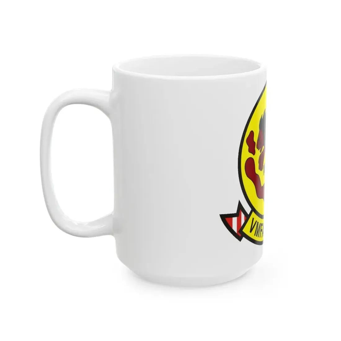 VMFA 211 Marine Fighter Attack Squadron 211 (USMC) White Coffee Mug - Go Mug Yourself