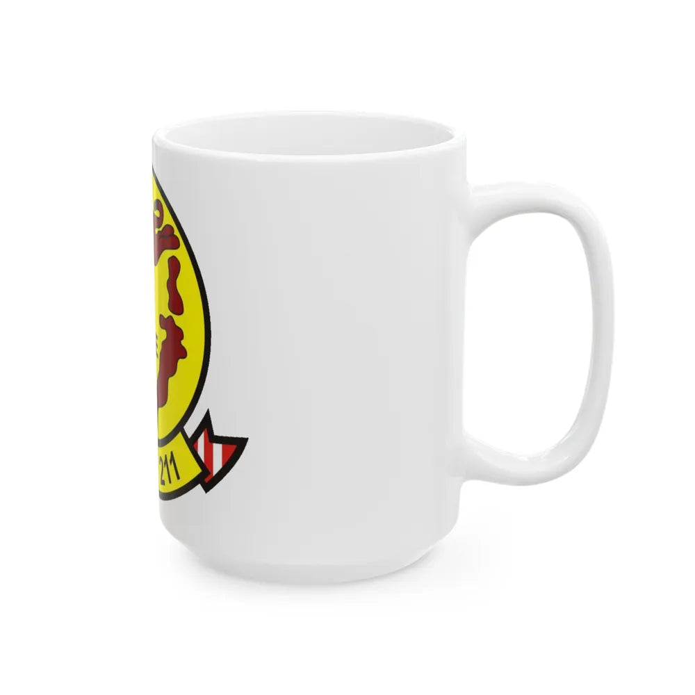 VMFA 211 Marine Fighter Attack Squadron 211 (USMC) White Coffee Mug-Go Mug Yourself