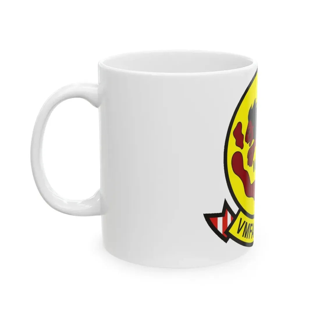 VMFA 211 Marine Fighter Attack Squadron 211 (USMC) White Coffee Mug - Go Mug Yourself