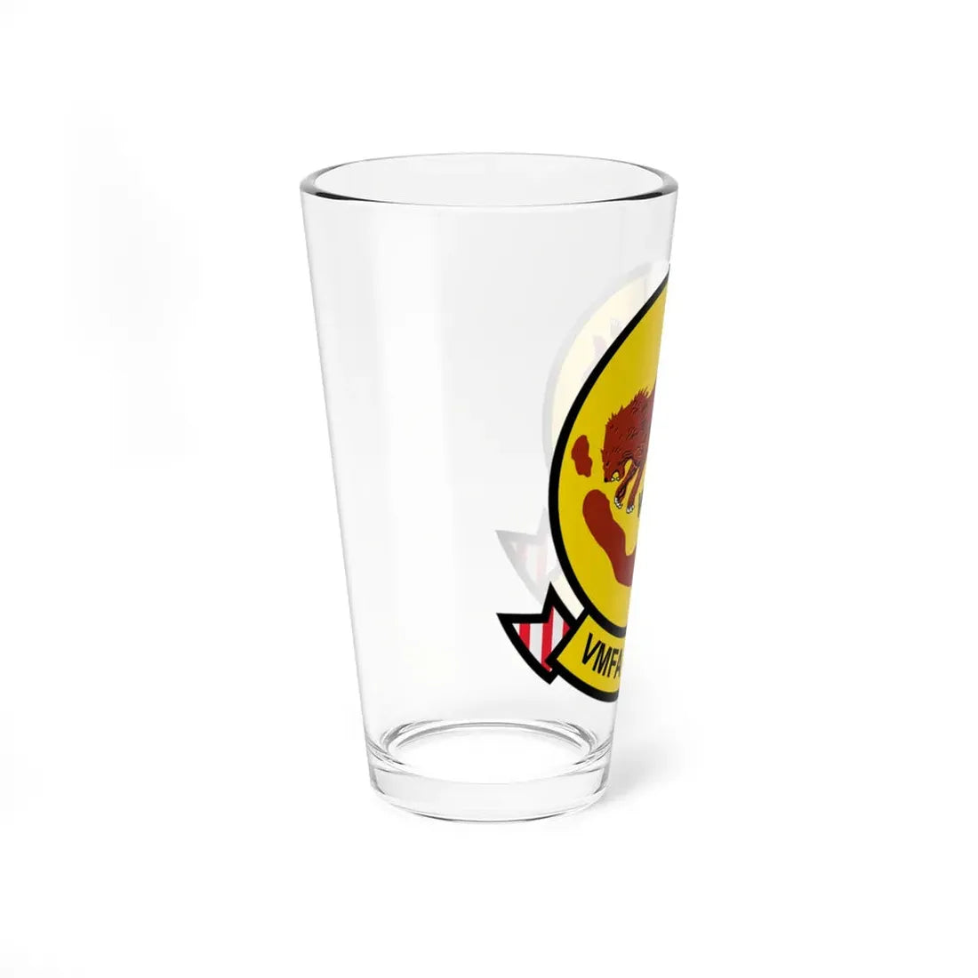 VMFA 211 Wake Island (USMC) Pint Glass 16oz - Go Mug Yourself