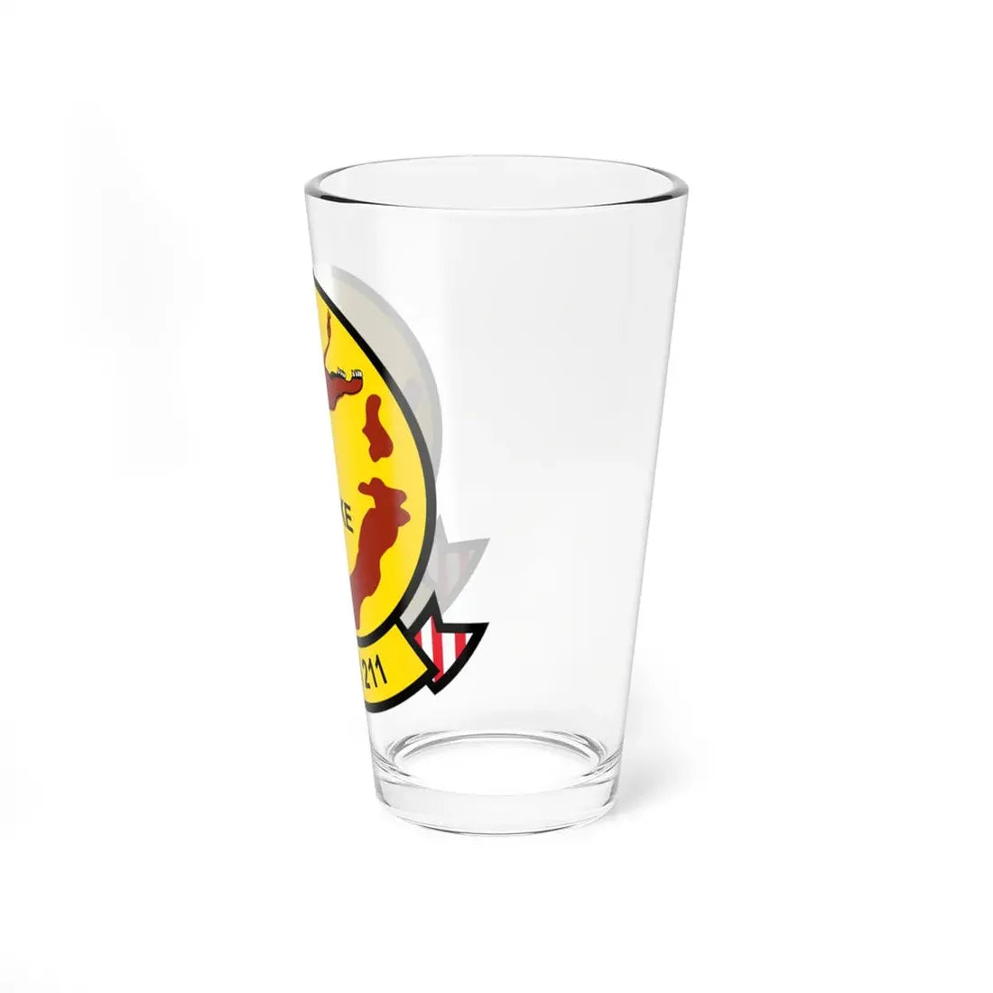 VMFA 211 Wake Island (USMC) Pint Glass 16oz - Go Mug Yourself