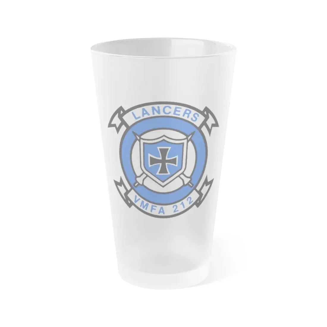 VMFA 212 Marine Fighter Attack Squadron 212 (USMC) Frosted Pint Glass 16oz Default Title - Go Mug Yourself