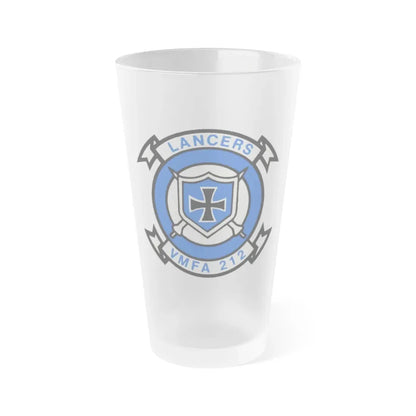 VMFA 212 Marine Fighter Attack Squadron 212 (USMC) Frosted Pint Glass 16oz Default Title - Go Mug Yourself