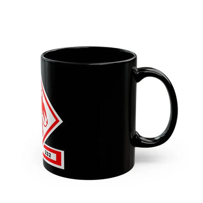 VMFA 232 Marine Fighter Attack Squadron 232 (USMC) Black Coffee Mug - Go Mug Yourself
