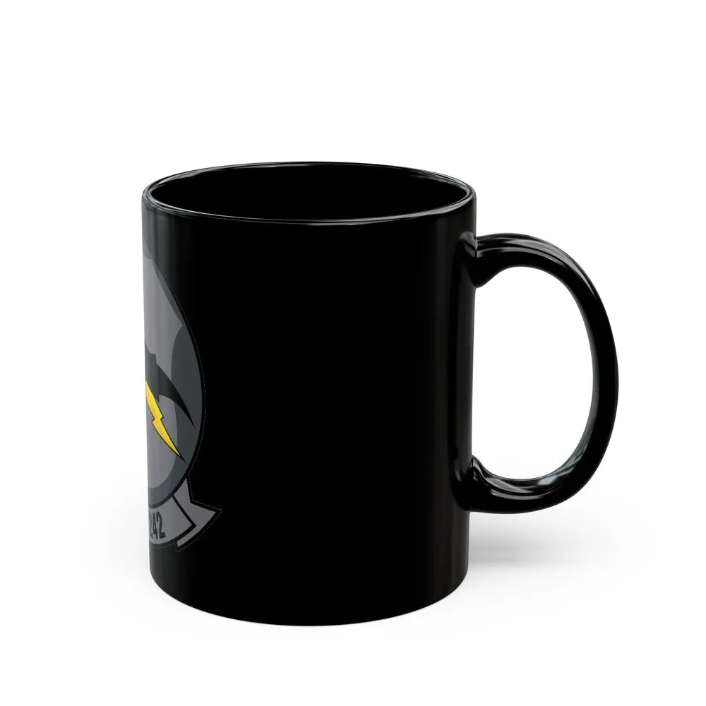 VMFA 242 (USMC) Black Coffee Mug-Go Mug Yourself