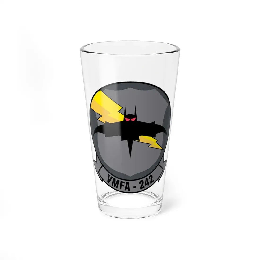 VMFA 242 (USMC) Pint Glass 16oz 16oz - Go Mug Yourself