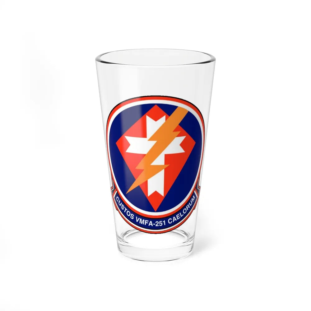 VMFA 251 Marine Fighter Attack Squadron 251 (USMC) Pint Glass 16oz-16oz-Go Mug Yourself