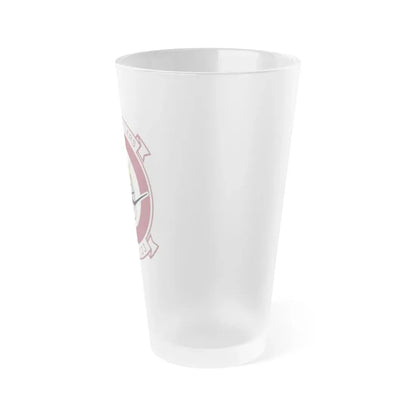 VMFA 323 Death Rattles (USMC) Frosted Pint Glass 16oz - Go Mug Yourself