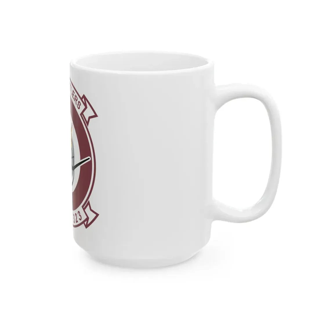 VMFA 323 Death Rattles (USMC) White Coffee Mug - Go Mug Yourself