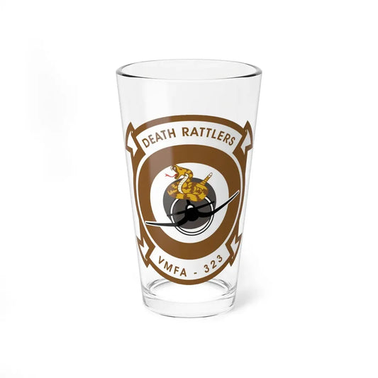 VMFA 323 Marine Fighter Attack Squadron 323 (USMC) Pint Glass 16oz 16oz - Go Mug Yourself