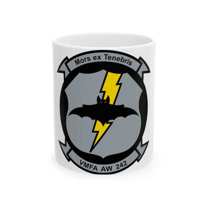 VMFA AW 242 (USMC) White Coffee Mug 11oz - Go Mug Yourself