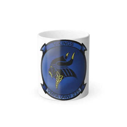 VMFAAW 225 Marine All Weather Fighter Attack Squadron 225 (USMC) Color Changing Mug 11oz-11oz-Go Mug Yourself