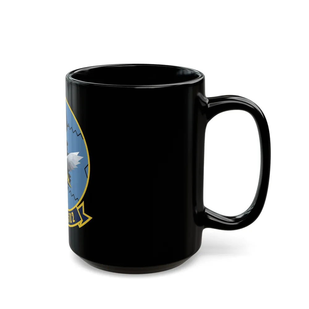 VMFAT 502 (USMC) Black Coffee Mug-Go Mug Yourself