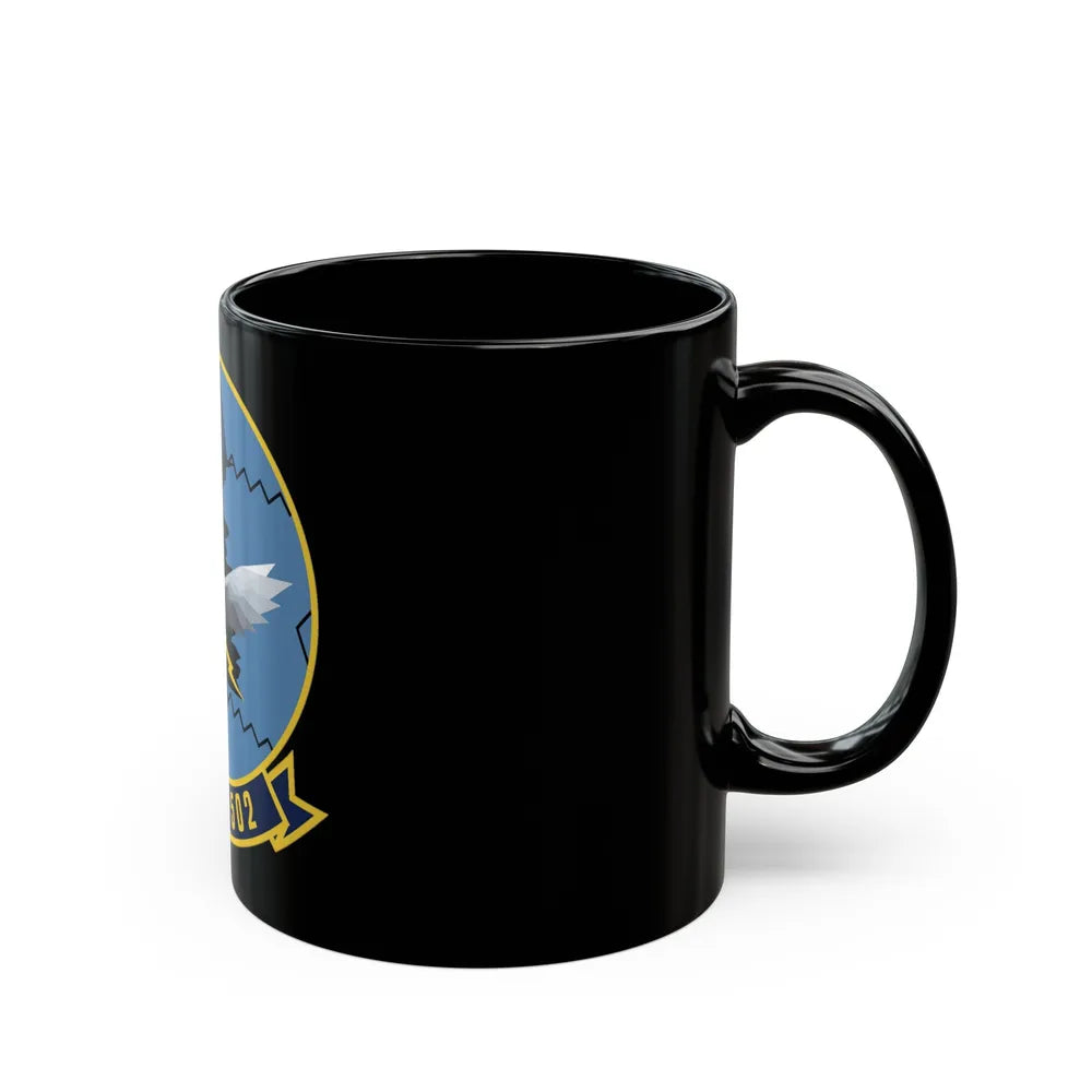 VMFAT 502 (USMC) Black Coffee Mug-Go Mug Yourself