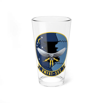 VMFAT 502 (USMC) Pint Glass 16oz-16oz-Go Mug Yourself